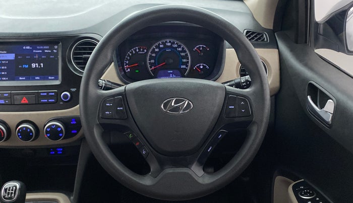 2018 Hyundai Grand i10 SPORTZ 1.2 KAPPA VTVT, Petrol, Manual, 28,653 km, Steering Wheel Close Up