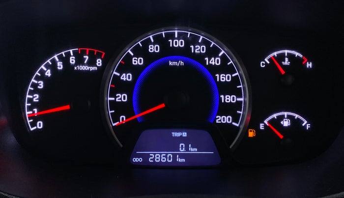 2018 Hyundai Grand i10 SPORTZ 1.2 KAPPA VTVT, Petrol, Manual, 28,653 km, Odometer Image