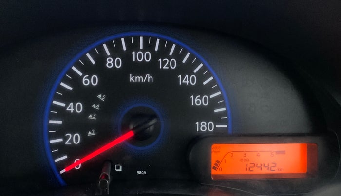 2016 Datsun Go T, Petrol, Manual, 12,476 km, Odometer Image