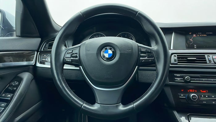 BMW 520I-Steering Wheel Close-up