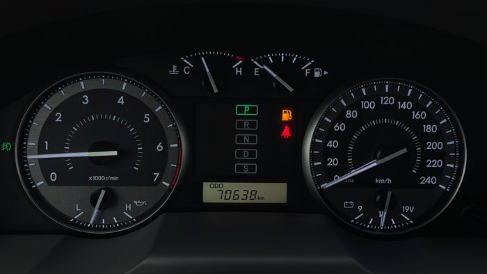 TOYOTA LAND CRUISER-Odometer View