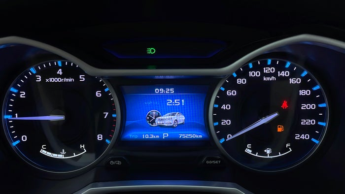 GEELY EMGRAND 7-Odometer View
