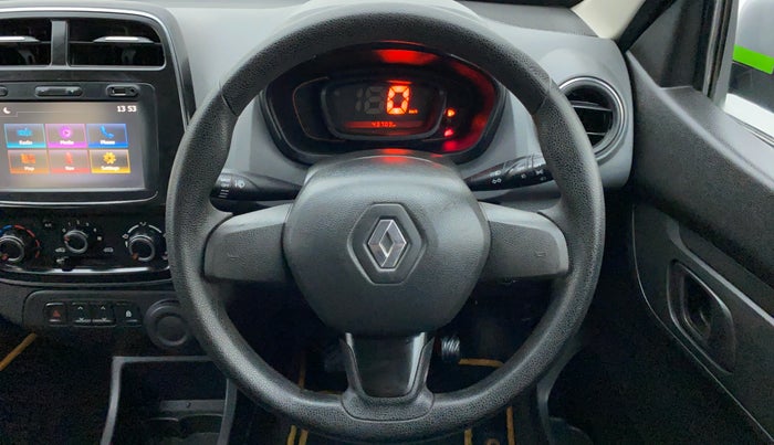 2017 Renault Kwid 1.0 RXT, Petrol, Manual, 43,773 km, Steering Wheel Close Up
