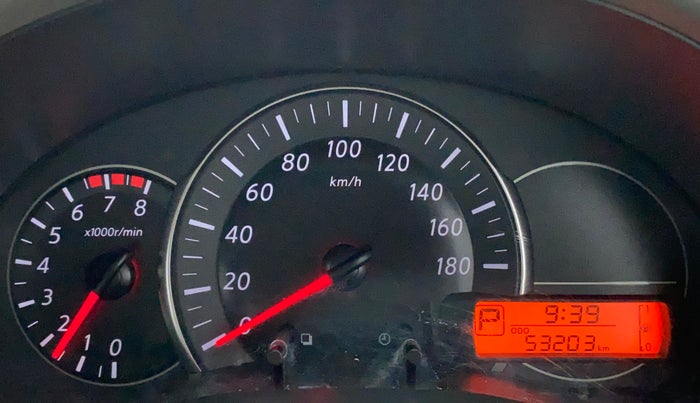 2014 Nissan Micra XV CVT, Petrol, Automatic, 53,202 km, Odometer Image