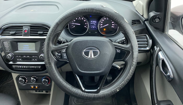 2018 Tata Tiago XZ PETROL, Petrol, Manual, 34,721 km, Steering Wheel Close Up