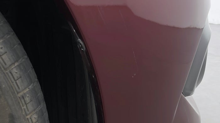 HONDA CIVIC-Bumper Front Scratch