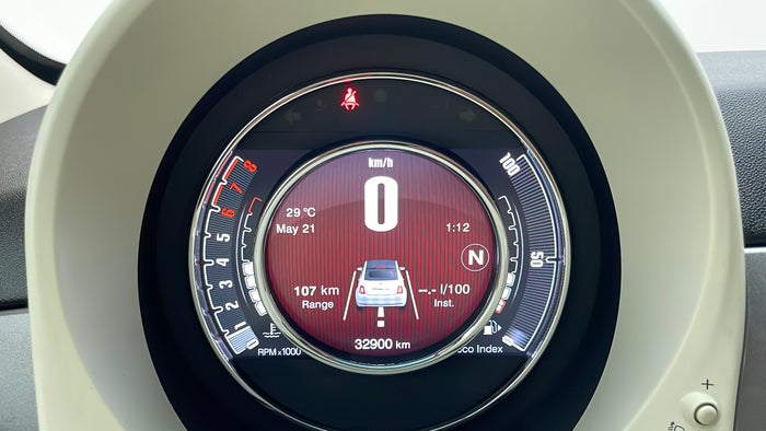 FIAT 500-Odometer View