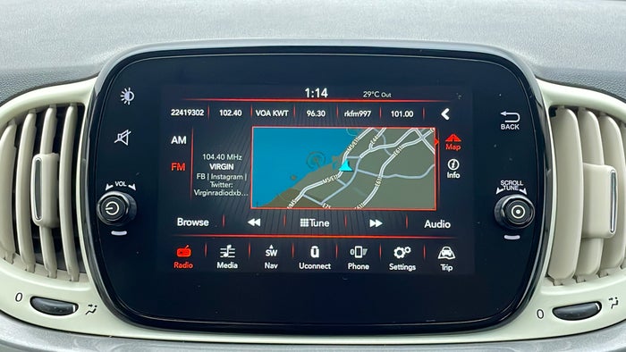 FIAT 500-Infotainment System