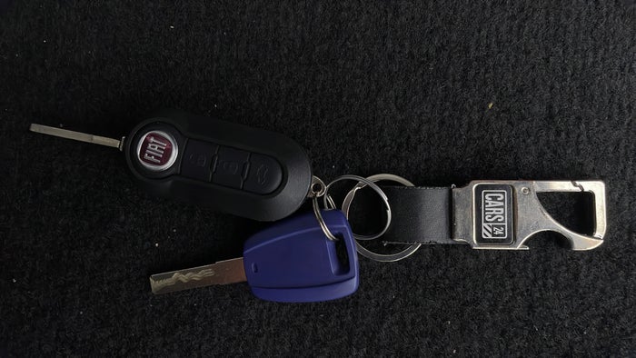 FIAT 500-Key Close-up