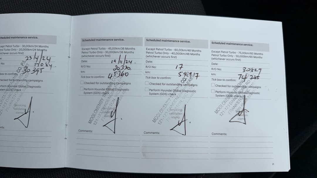 2022 Hyundai Kona (FWD), Automatic, 76210 km, Service History