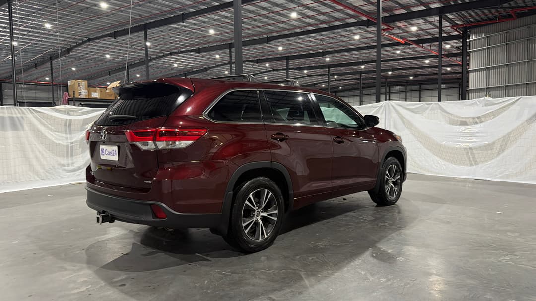 2017 Toyota Kluger Gx (4x4), Automatic, 163036 km, Right Back Diagonal (45- Degree) View