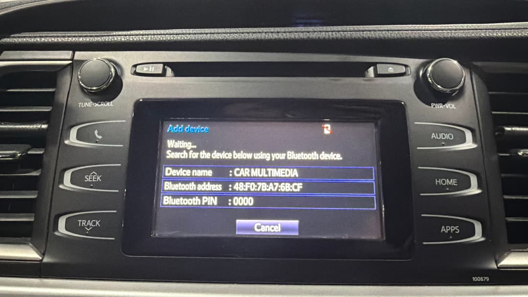 2017 Toyota Kluger Gx (4x4), Automatic, 163036 km, Android/Apple Car Play