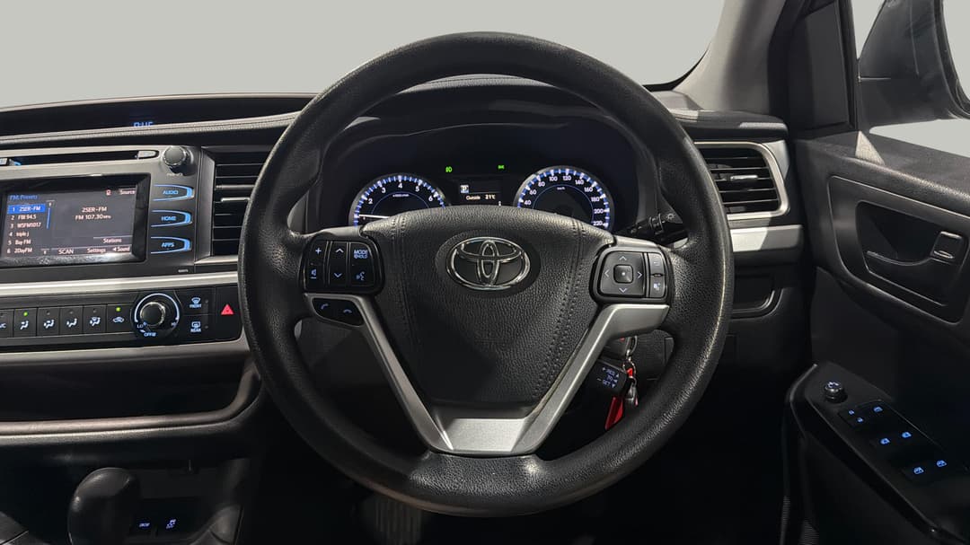 2017 Toyota Kluger Gx (4x4), Automatic, 163036 km, Steering Wheel Close-up
