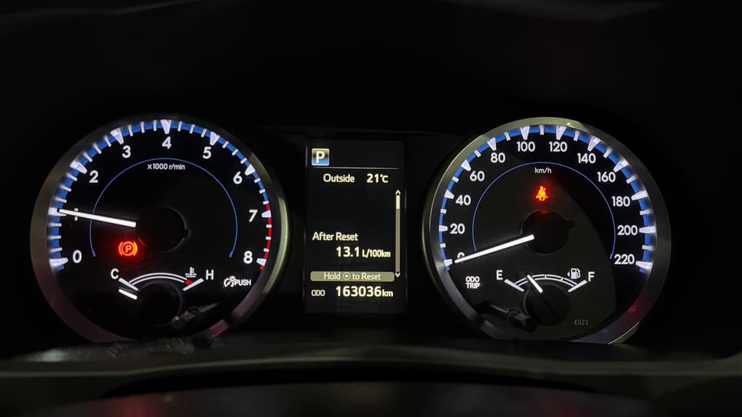2017 Toyota Kluger Gx (4x4), Automatic, 163036 km, Odometer View