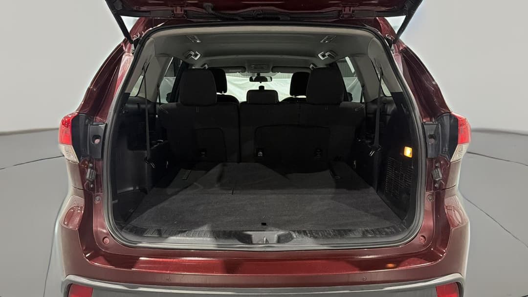 2017 Toyota Kluger Gx (4x4), Automatic, 163036 km, Boot Inside View