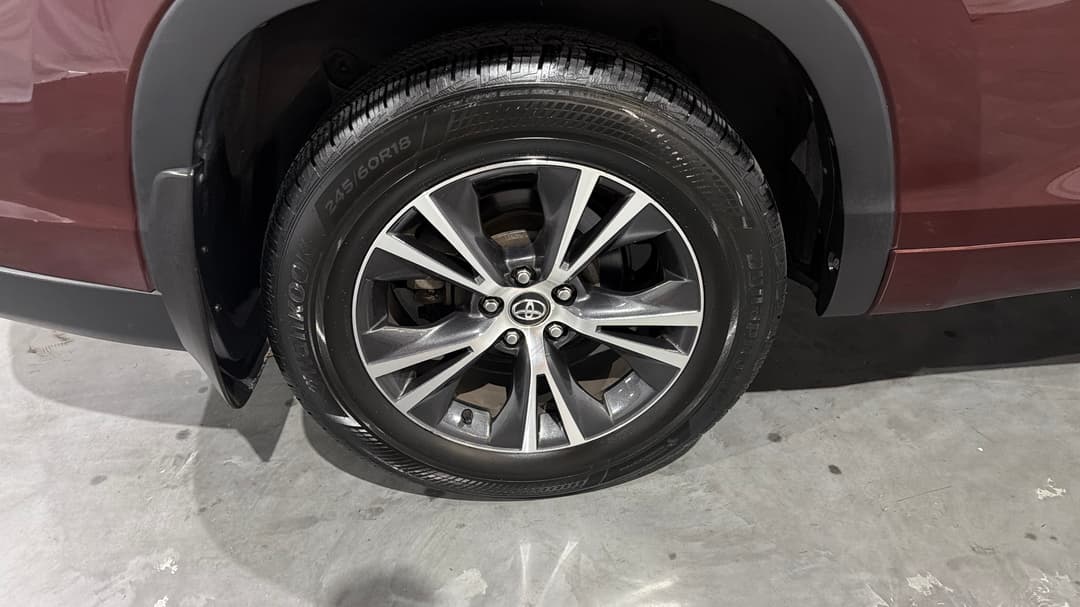 2017 Toyota Kluger Gx (4x4), Automatic, 163036 km, Right Rear Wheel