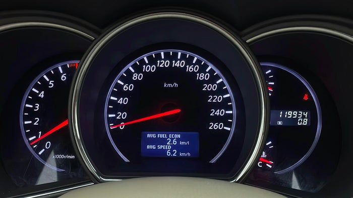 NISSAN MURANO-Odometer View