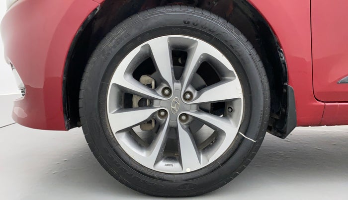 2014 Hyundai Elite i20 SPORTZ (O) 1.2, Petrol, Manual, 64,586 km, Left Front Wheel