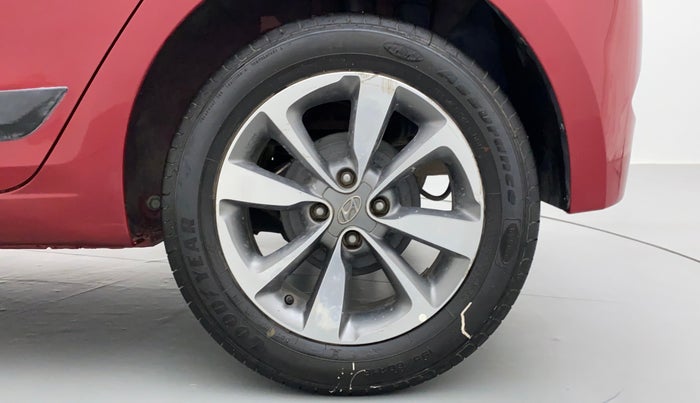 2014 Hyundai Elite i20 SPORTZ (O) 1.2, Petrol, Manual, 64,586 km, Left Rear Wheel