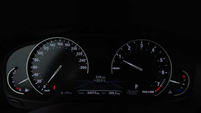 BMW 520I-Odometer View