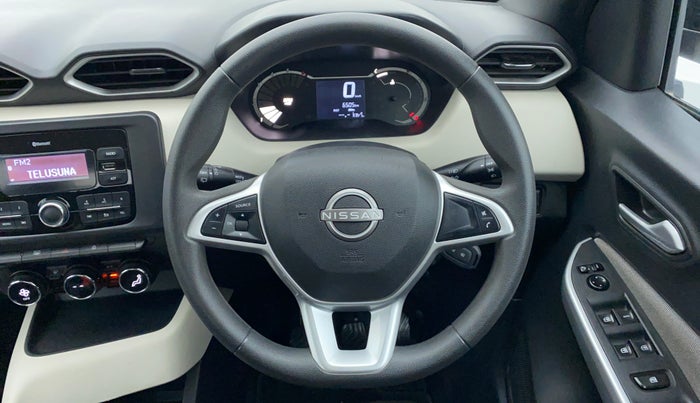 2021 Nissan MAGNITE XV EXECUTIVE, Petrol, Manual, 6,567 km, Steering Wheel Close Up