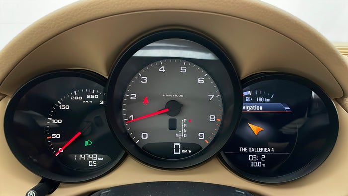 PORSCHE CAYMAN-Odometer View