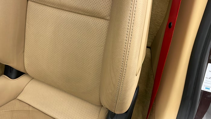 PORSCHE CAYMAN-Seat LHS Front Depressed/Pressure Mark