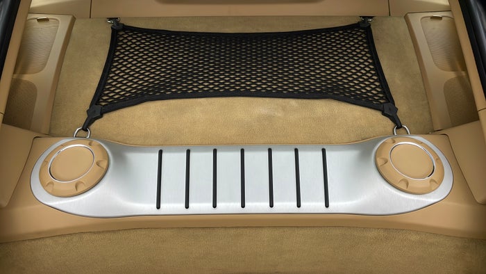 PORSCHE CAYMAN-Engine Bonet View