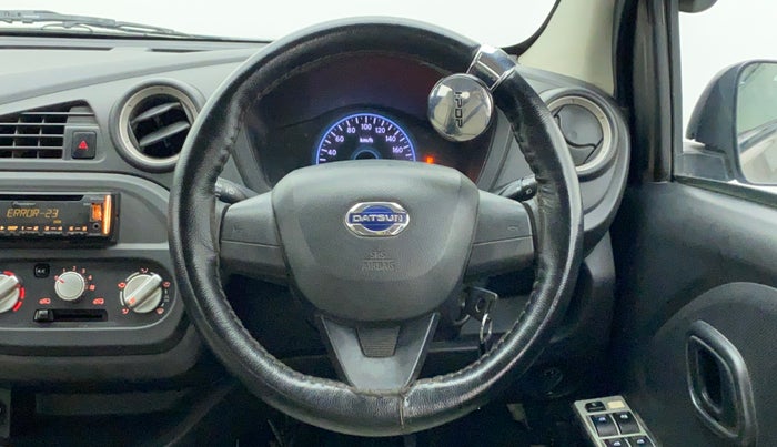 2019 Datsun Redi Go A, Petrol, Manual, 37,928 km, Steering Wheel Close Up