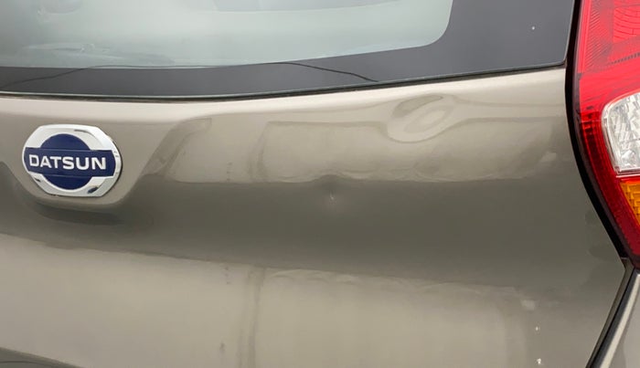 2019 Datsun Redi Go A, Petrol, Manual, 37,928 km, Dicky (Boot door) - Slightly dented