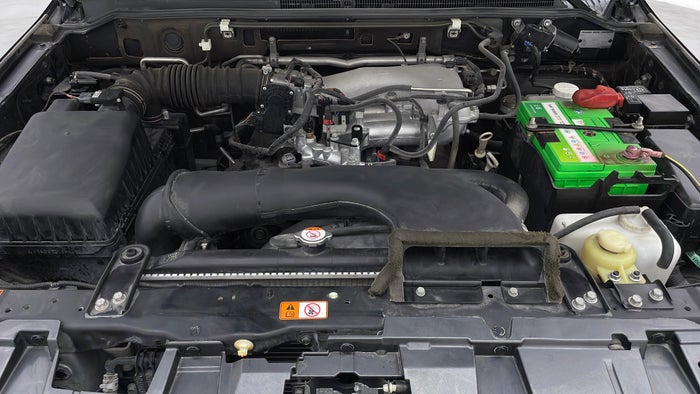 MITSUBISHI PAJERO-Engine Bonet View