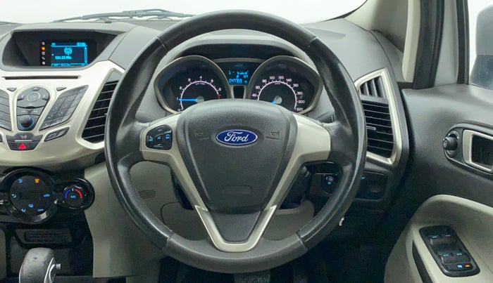 2015 Ford Ecosport 1.5 TITANIUM TI VCT AT, CNG, Automatic, 47,846 km, Steering Wheel Close Up