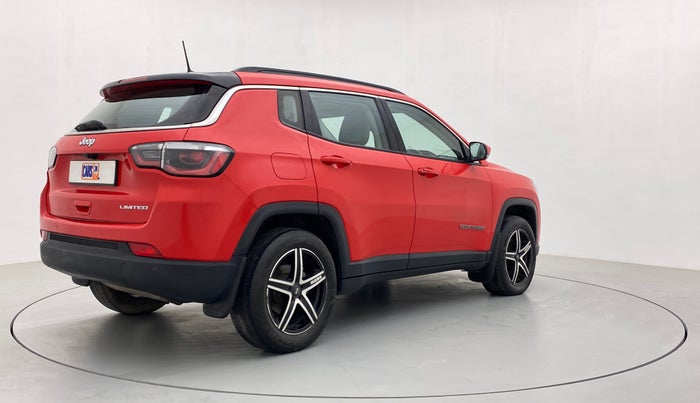 2017 Jeep Compass LIMITED 1.4 AT, Petrol, Automatic, 63,442 km, Right Back Diagonal