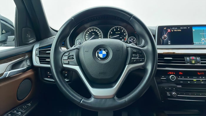 BMW X5-Steering Wheel Close-up