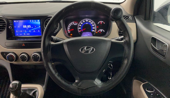 2017 Hyundai Grand i10 MAGNA 1.2 KAPPA VTVT, Petrol, Manual, 63,788 km, Steering Wheel Close Up