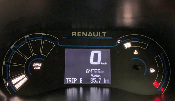 2019 Renault TRIBER RXZ, Petrol, Manual, 64,726 km, Odometer Image