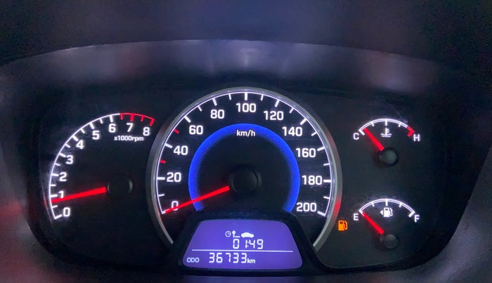 2017 Hyundai Grand i10 MAGNA 1.2 VTVT, Petrol, Manual, 36,733 km, Odometer Image