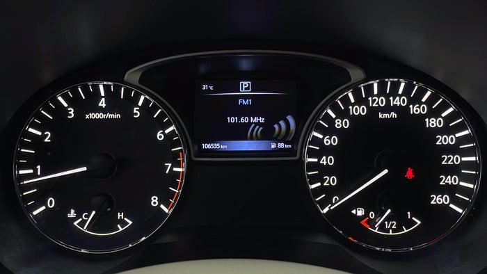 NISSAN ALTIMA-Odometer View