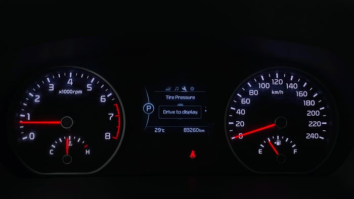 KIA MOHAVE-Odometer View