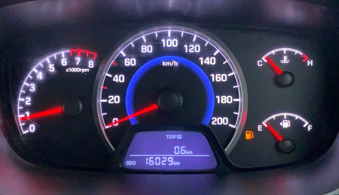 2015 Hyundai Grand i10 MAGNA 1.2 KAPPA VTVT, Petrol, Manual, 16,097 km, Odometer Image