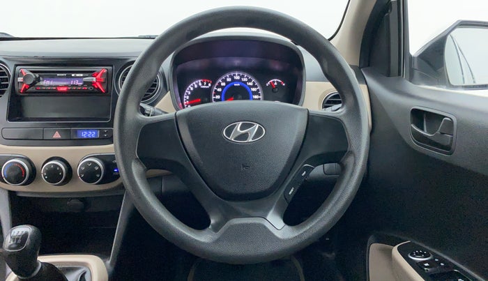2015 Hyundai Grand i10 MAGNA 1.2 KAPPA VTVT, Petrol, Manual, 16,097 km, Steering Wheel Close Up
