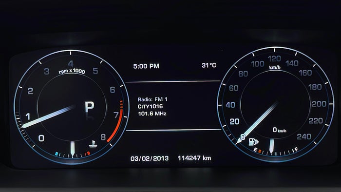 LAND ROVER RANGE ROVER SPORT-Odometer View
