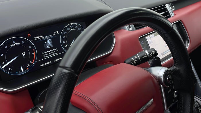 LAND ROVER RANGE ROVER SPORT-Steering Wheel Trim Scratch