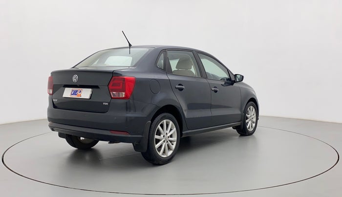 2017 Volkswagen Ameo HIGHLINE PLUS 1.5L AT 16 ALLOY, Diesel, Automatic, 46,741 km, Right Back Diagonal