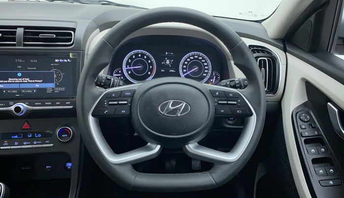 2021 Hyundai Creta SX EXECUTIVE MT, Petrol, Manual, 3,412 km, Steering Wheel Close Up