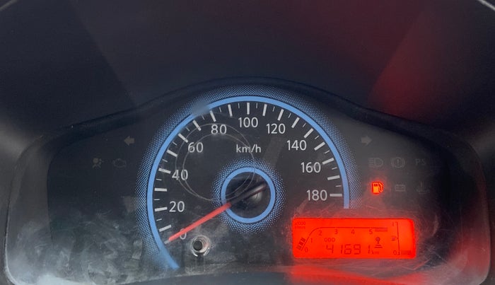 2017 Datsun Redi Go T (O), Petrol, Manual, 41,744 km, Odometer Image