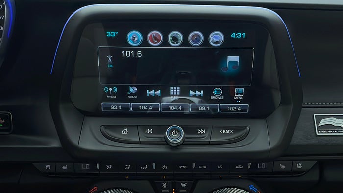CHEVROLET CAMARO-Center Console