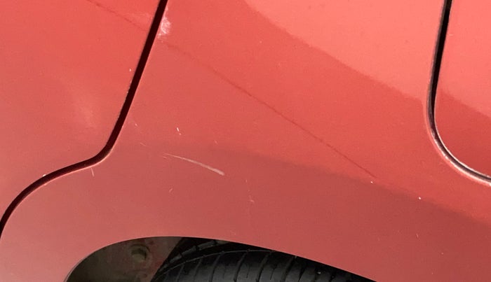 2015 Maruti Celerio VXI, Petrol, Manual, 63,820 km, Left quarter panel - Minor scratches