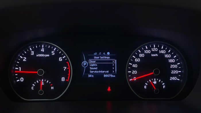 KIA MOHAVE-Odometer View