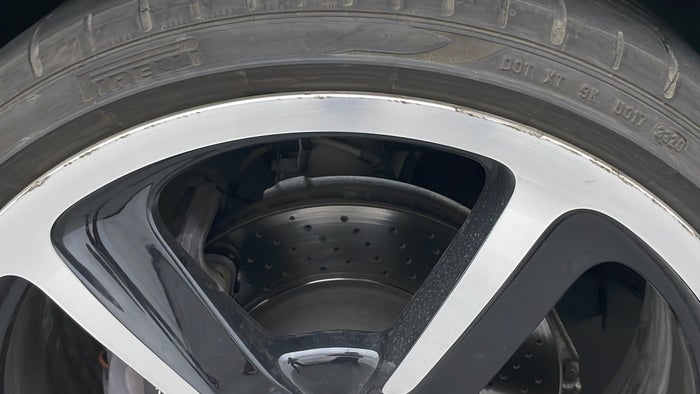 PORSCHE BOXSTER-Alloy Wheel RHS Front Scratch